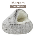 Cama Redonda de Pelúcia para Pet