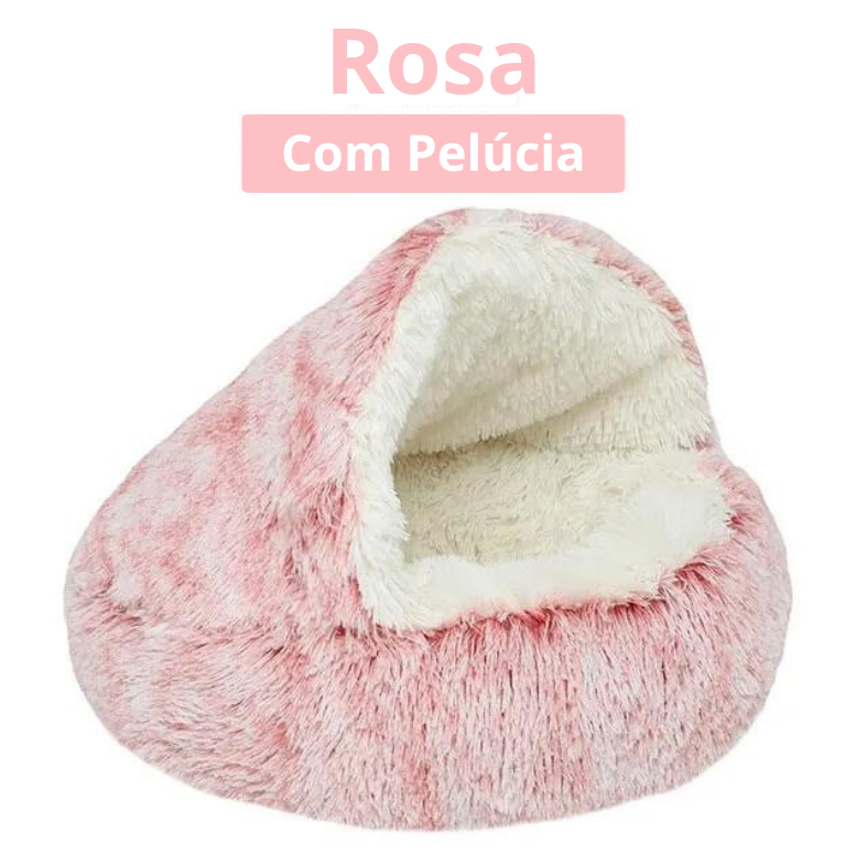 Cama Redonda de Pelúcia para Pet