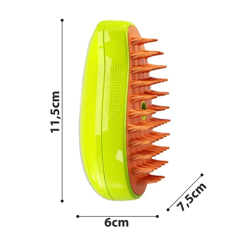 Escova a Vapor Tira Pelos Pet